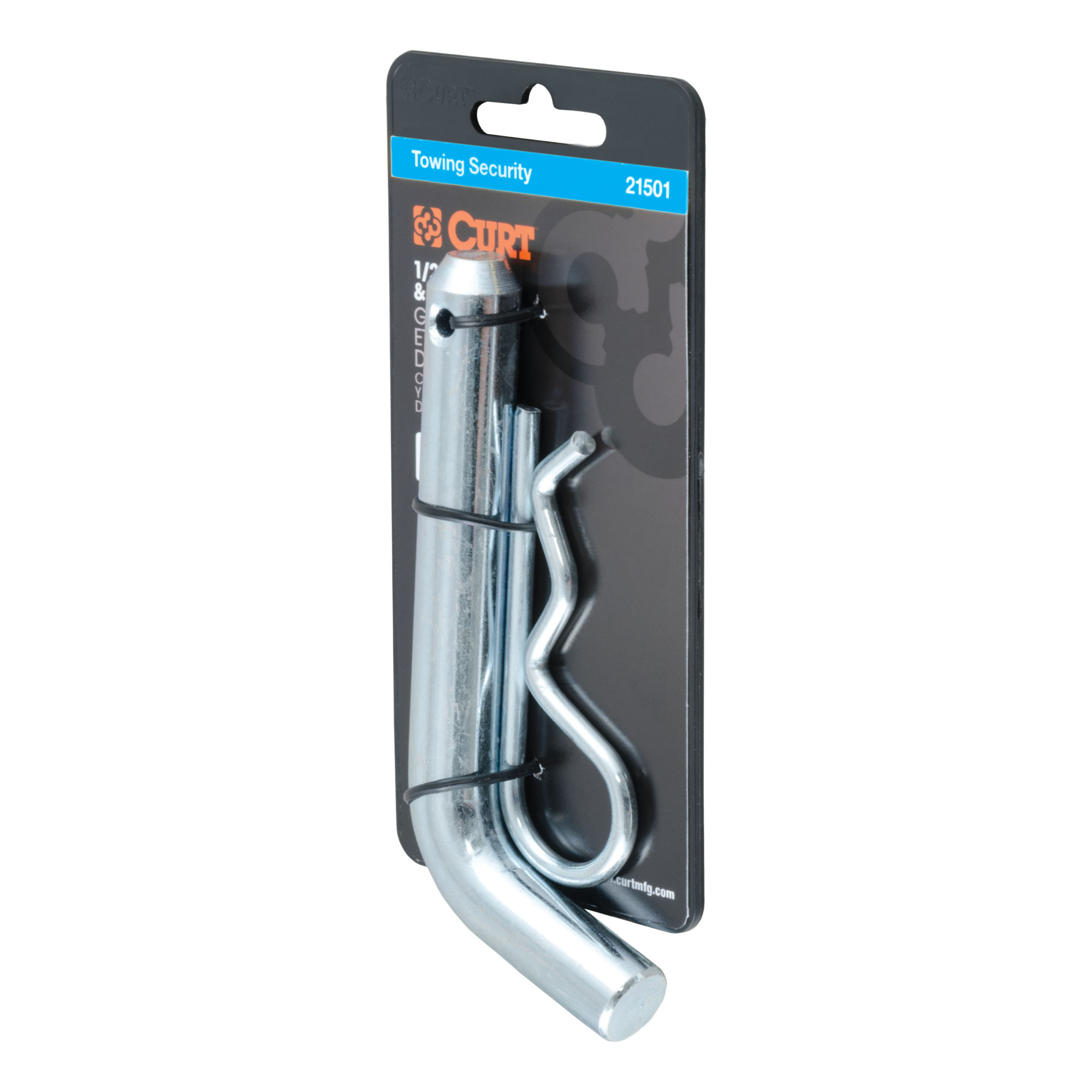 Curt Manufacturing, 5/8in. Hitch Pin (2in. Receiver, Zinc, Packaged), Model# 21501
